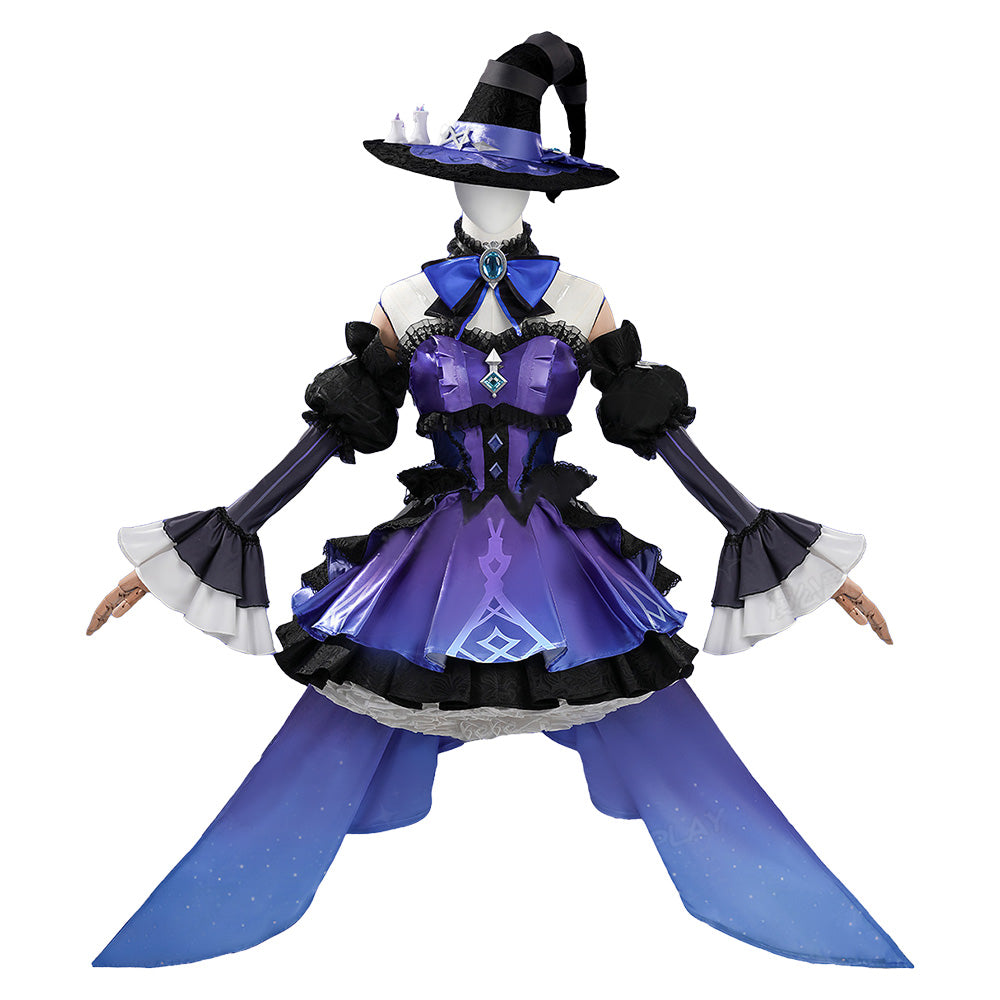 Clorinde Cosplay Genshin Impact Kostüm Halloween Karneval Outfits