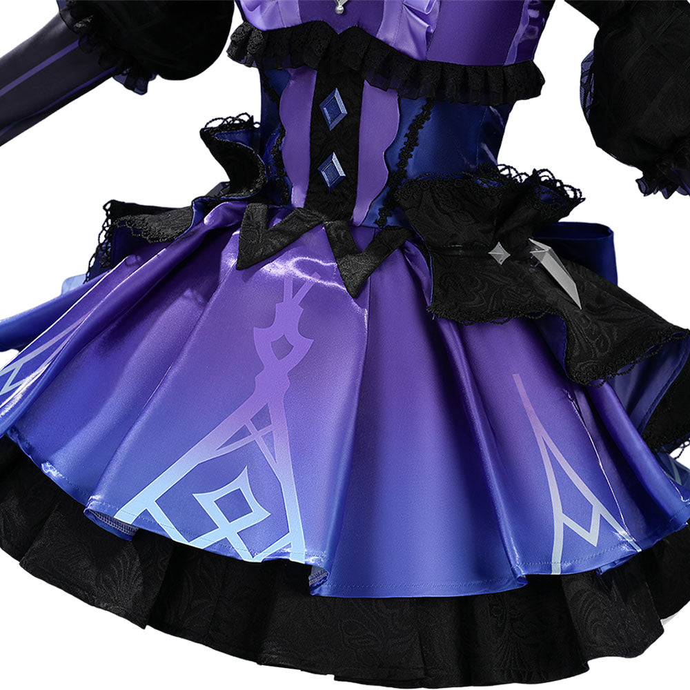 Clorinde Cosplay Genshin Impact Kostüm Halloween Karneval Outfits