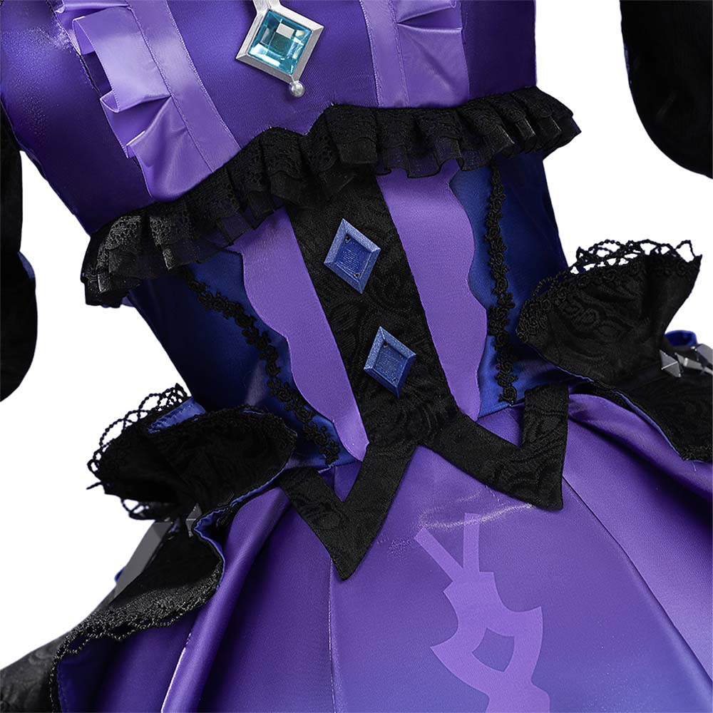 Clorinde Cosplay Genshin Impact Kostüm Halloween Karneval Outfits