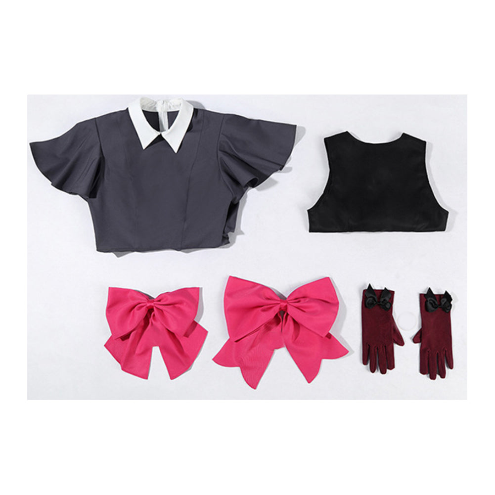 OSHI NO KO Hoshino Ruby Dienstmädchen Kleid Cosplay Outfits Halloween Karneval Kostüm