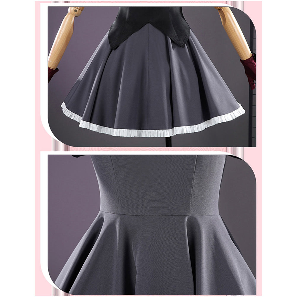 OSHI NO KO Hoshino Ruby Dienstmädchen Kleid Cosplay Outfits Halloween Karneval Kostüm