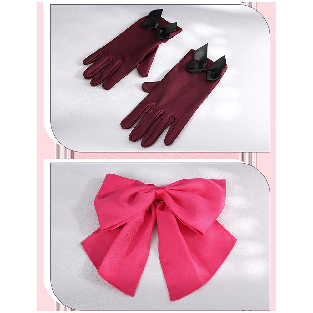 OSHI NO KO Hoshino Ruby Dienstmädchen Kleid Cosplay Outfits Halloween Karneval Kostüm