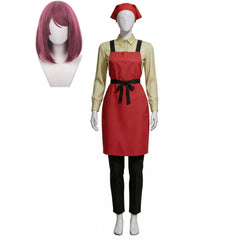 Yamada Uniform Smoking Behind the Supermarket with You Yamada Cosplay Outfit