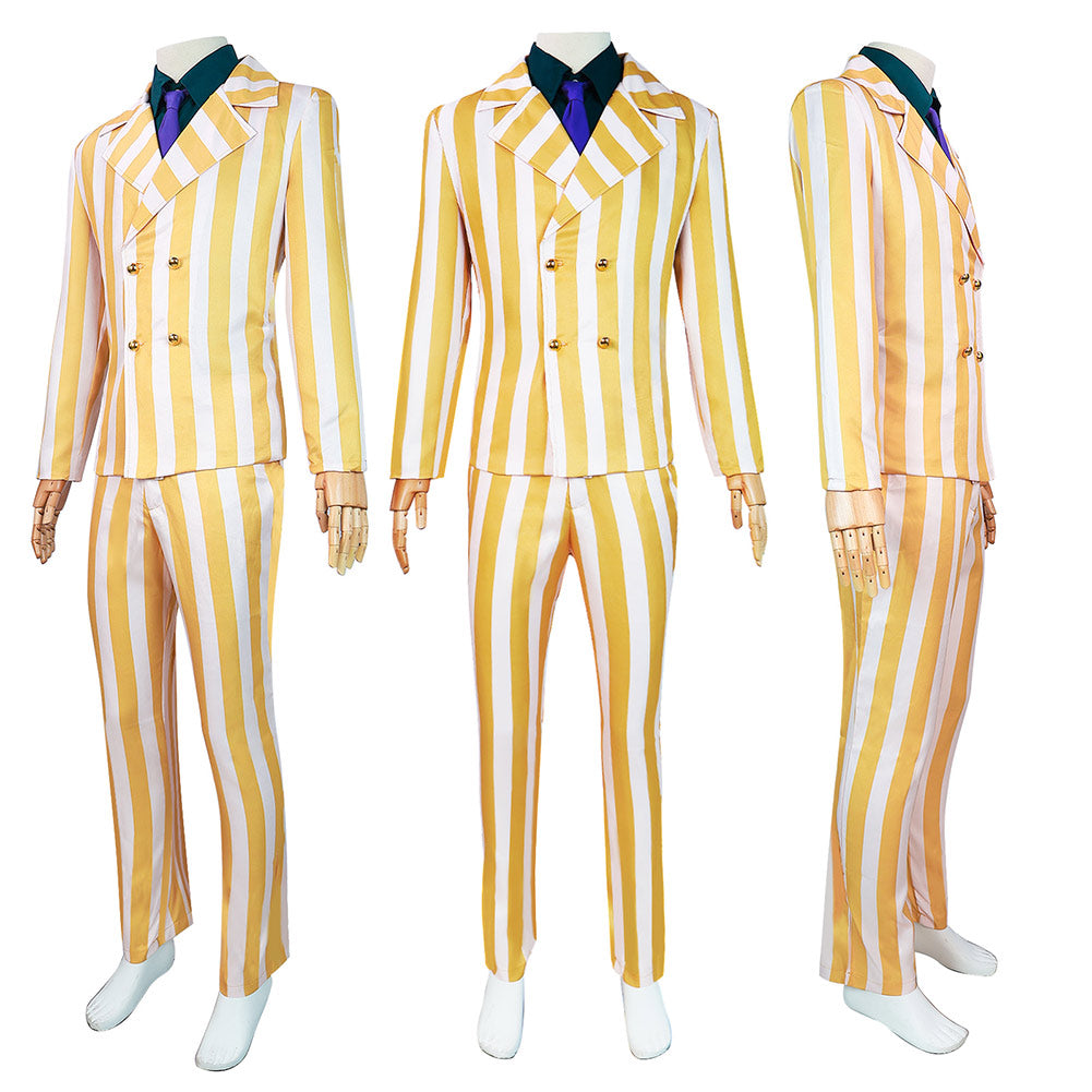 One Piece Borsalino Kostüm Cosplay Halloween Karneval Outfits