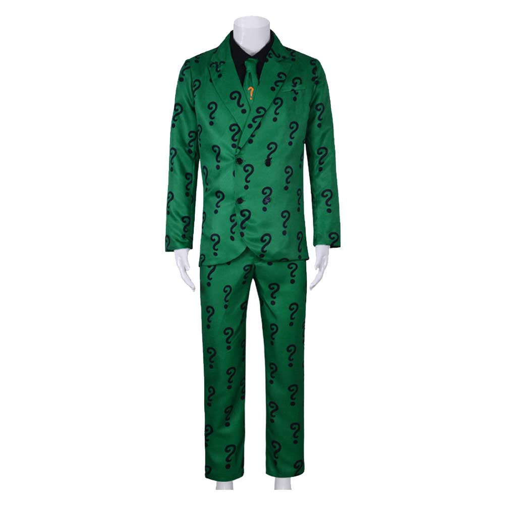 Riddler The Batman Edward Nygma Cosplay Kostüm Halloween Karneval Outfits