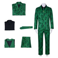 Riddler The Batman Edward Nygma Cosplay Kostüm Halloween Karneval Outfits