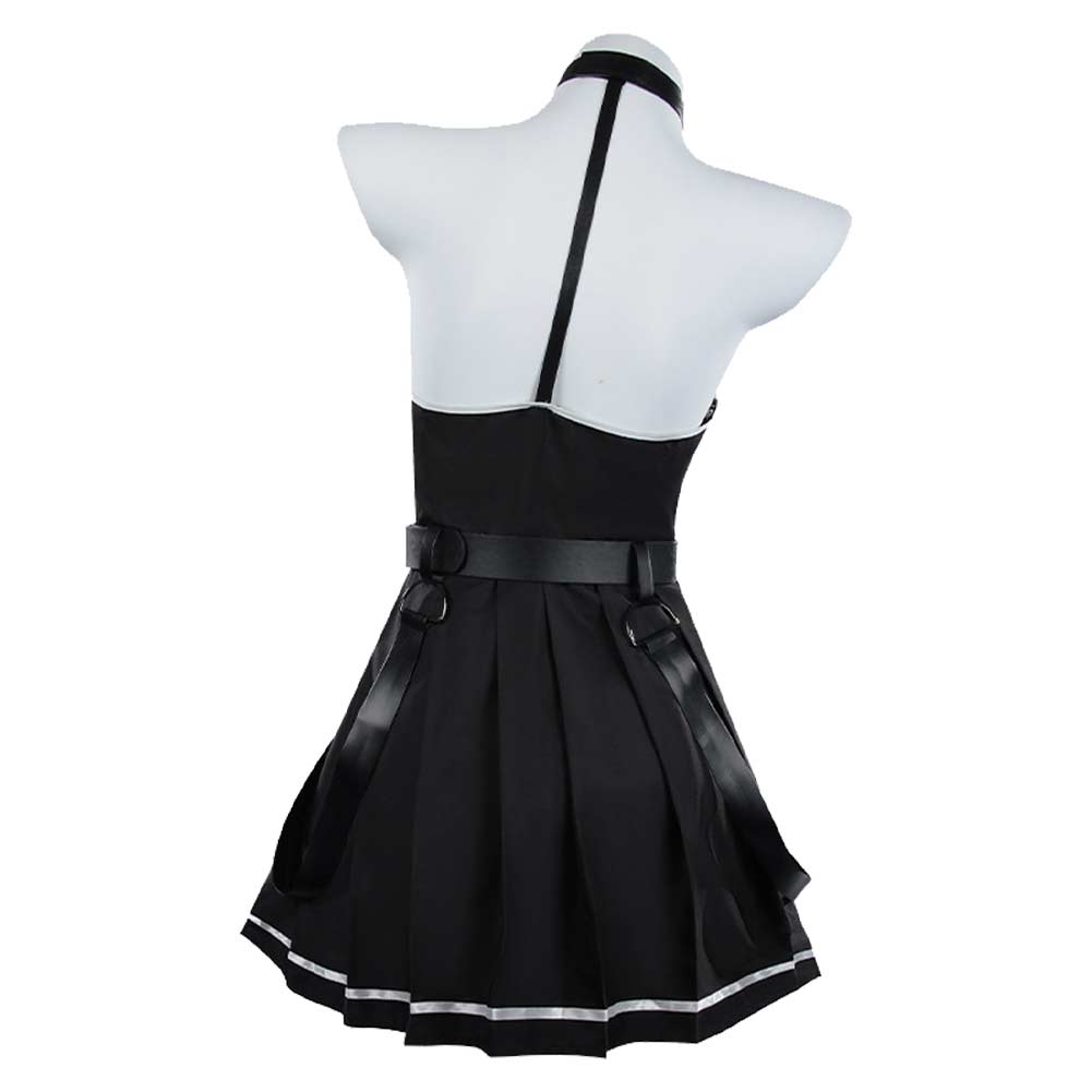 Frieren Beyond Journey‘s End - Übel schwarz Kleid Cosplay Kostüm