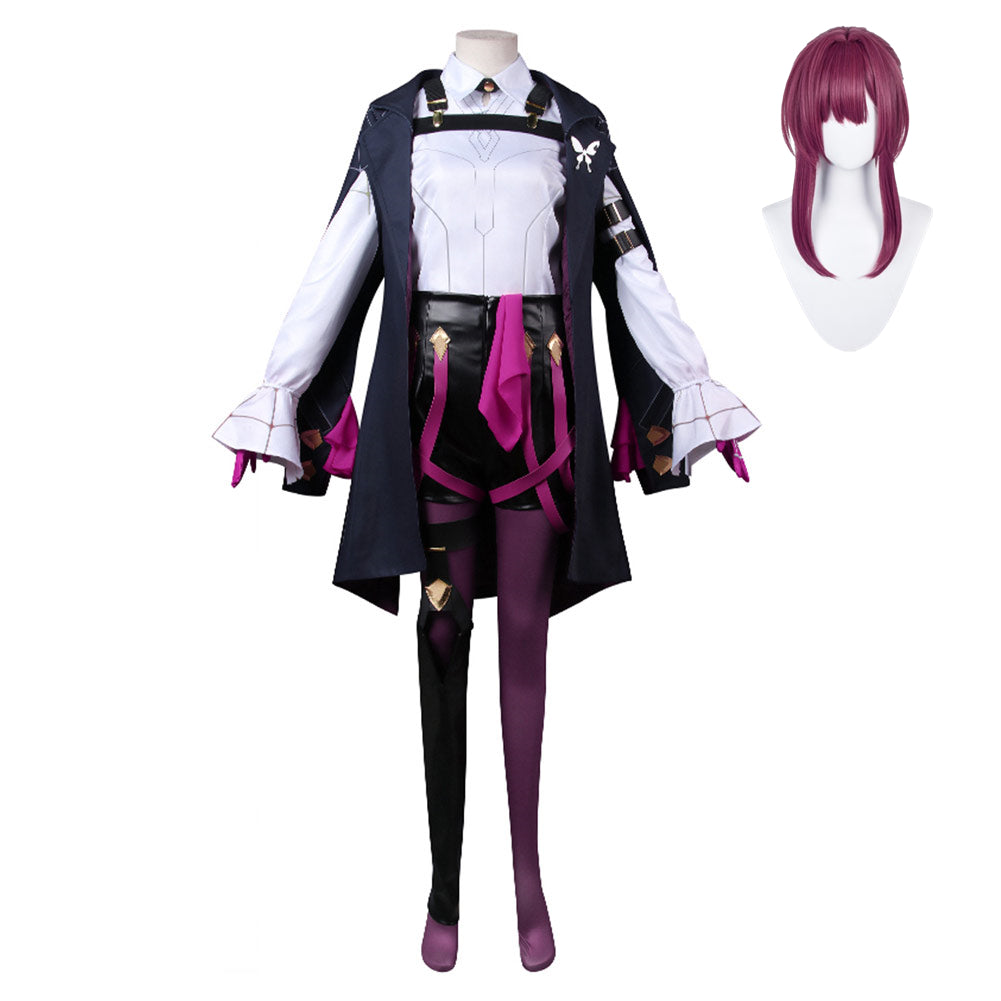 Honkai: Star Rail Kafka Cosplay Kostüm Halloween Karneval Outfits