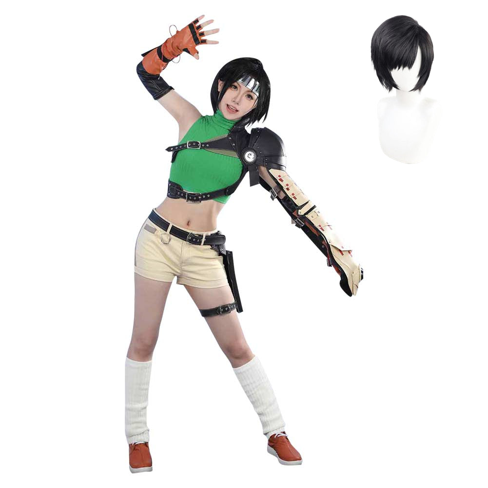 Yuffie Kisaragi Outfits Final Fantasy Cosplay Kostüm Set