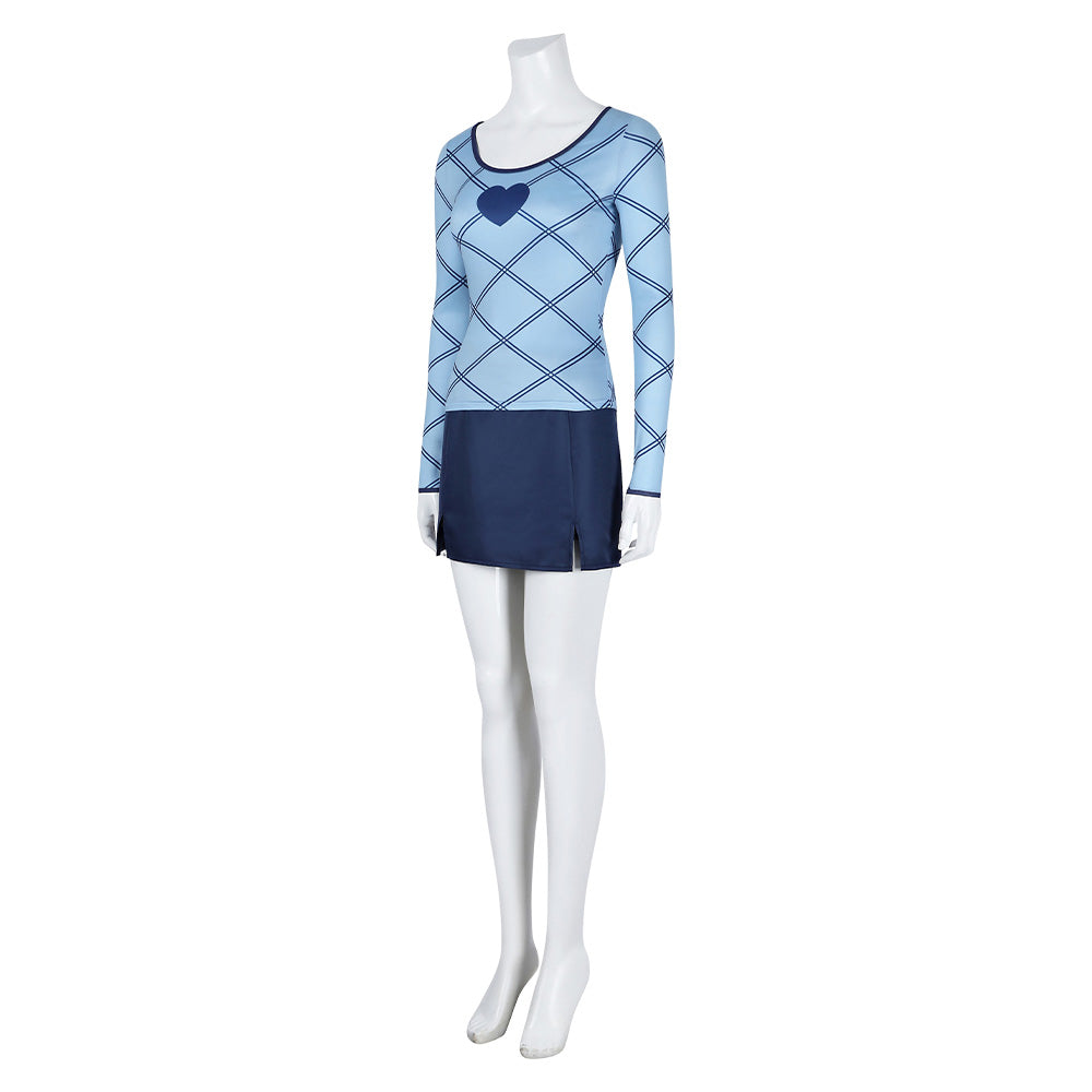 One Piece Nami blau Kostüm Set Cosplay Outfit