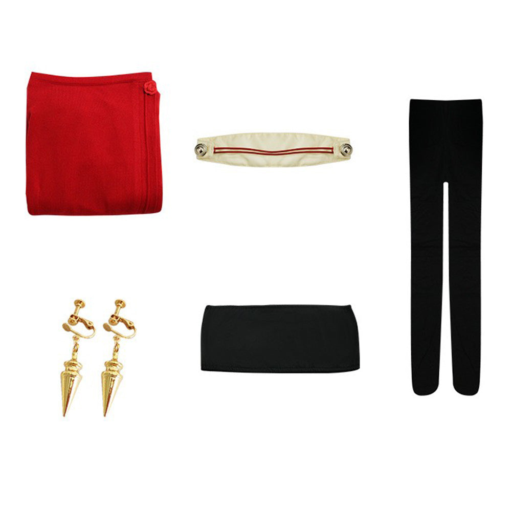Yor Forger Cosplay SPY×FAMILY Kostüm Rot Pullover Outfits