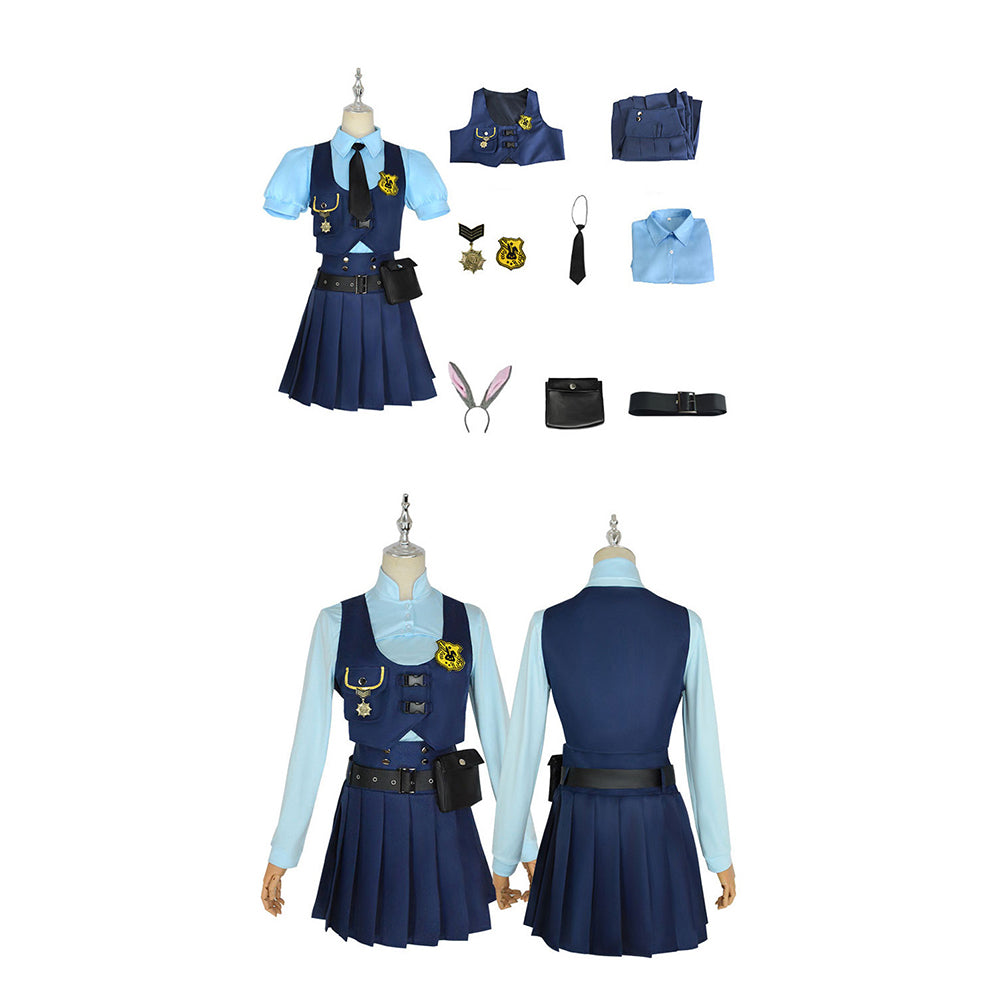 Judy Hopps Kleid Zootopia Judy Cosplay Kostüm