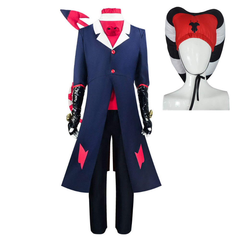 Blitzo Buckzo Hazbin Hotel Blitzo Kostüm Cosplay Kostüm Set