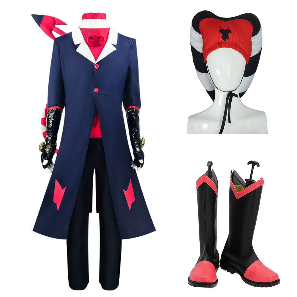 Blitzo Buckzo Hazbin Hotel Blitzo Kostüm Cosplay Kostüm Set