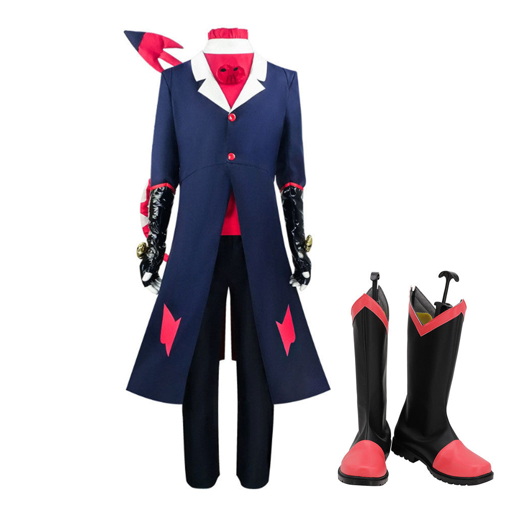 Blitzo Buckzo Hazbin Hotel Blitzo Kostüm Cosplay Kostüm Set