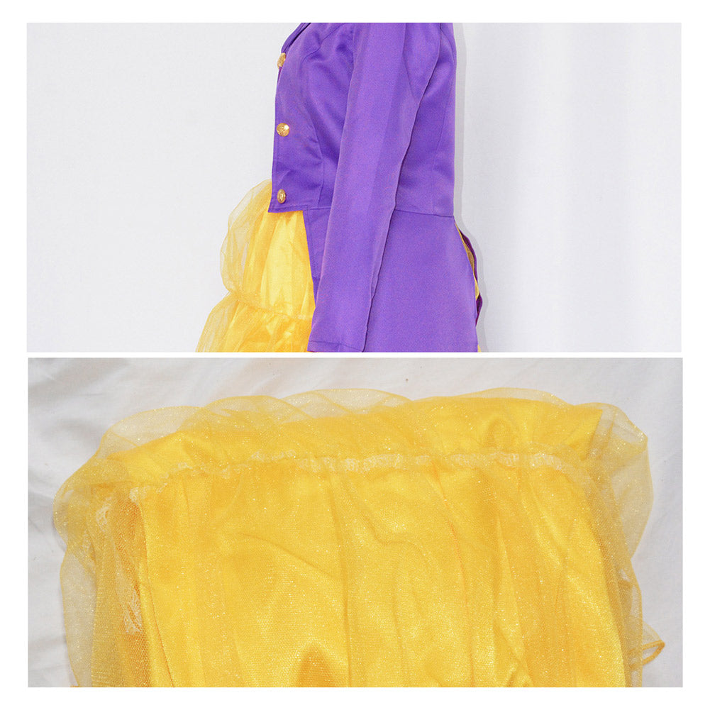 Willy Wonka weblich Kostüm Set Willy Wonka Crossplay Outfits