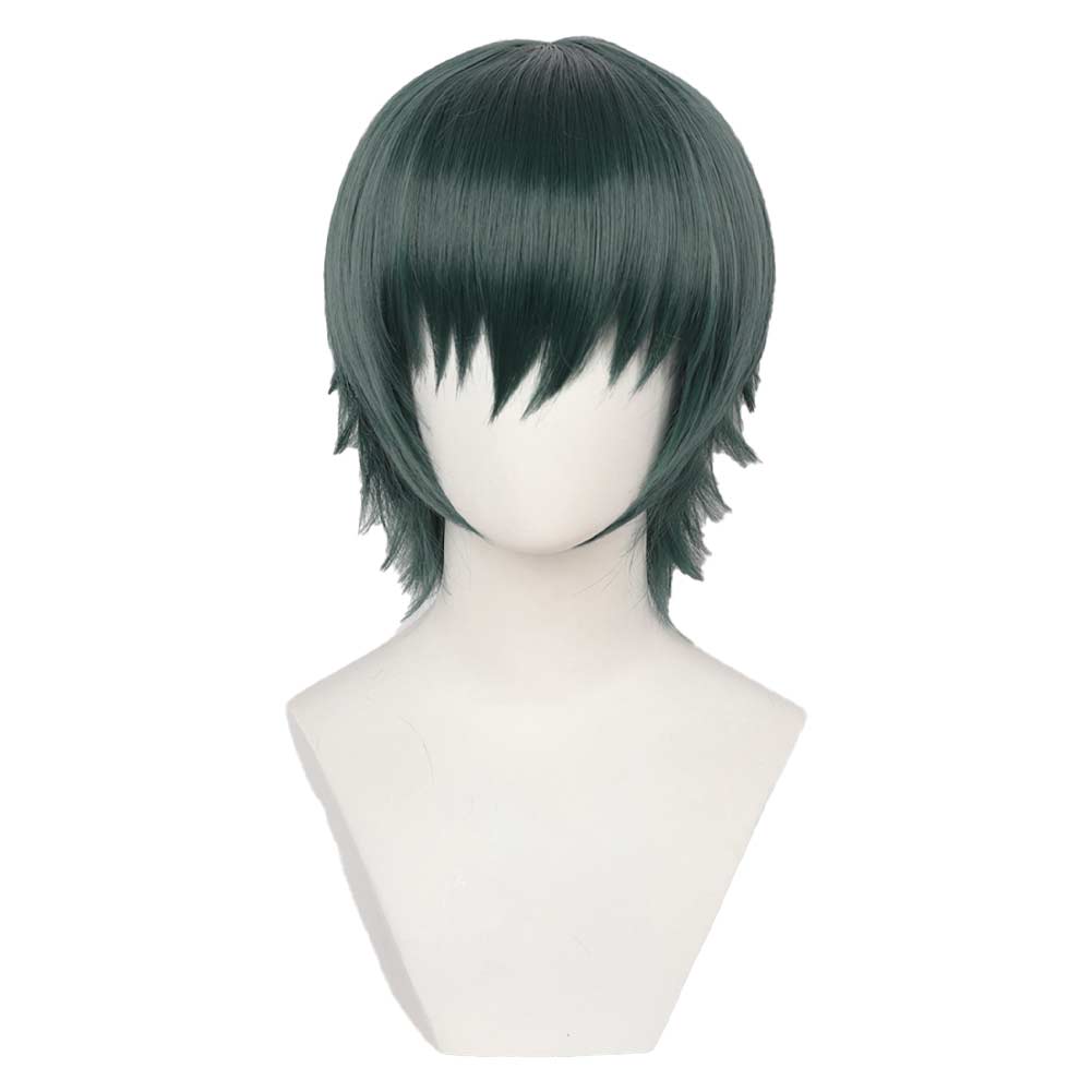 Anime JjK Maki Zenin Perücke Cosplay Perücke grün