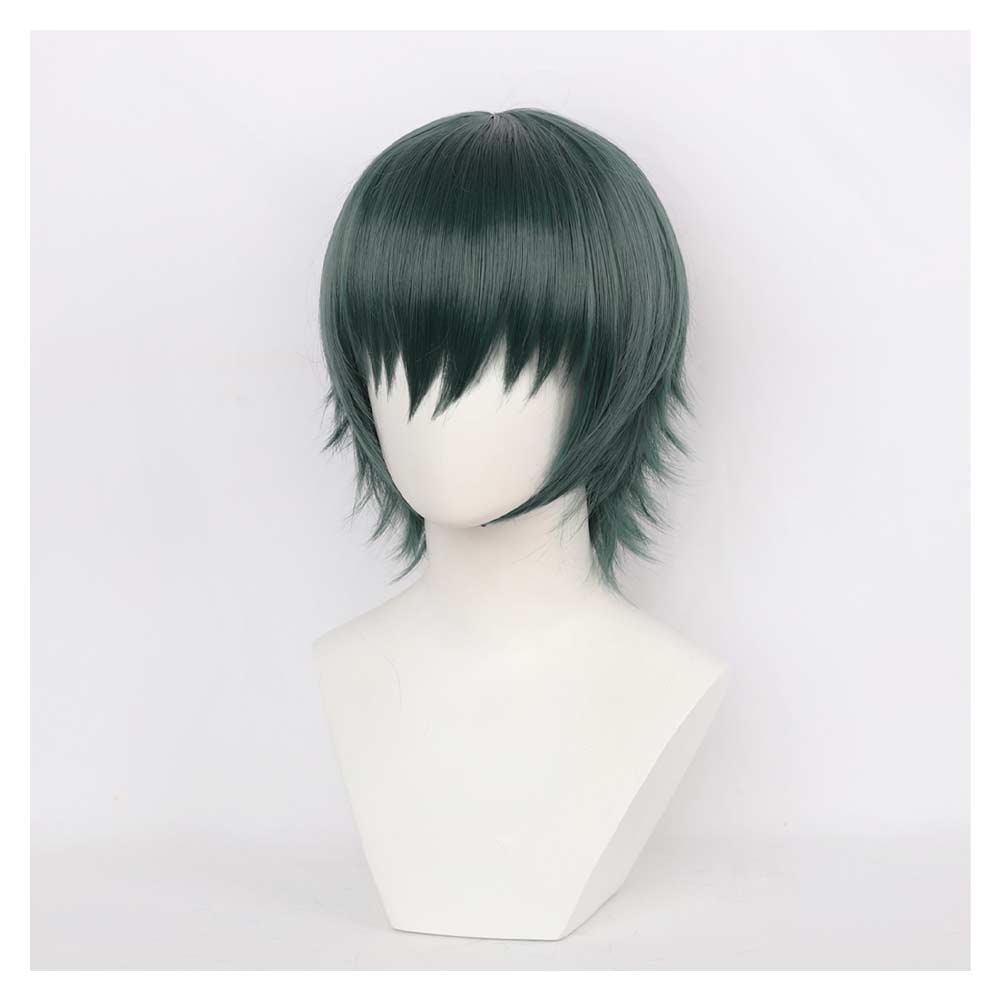 Anime JjK Maki Zenin Perücke Cosplay Perücke grün
