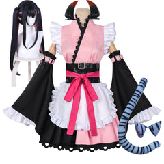 Noi Komazawa rosa Uniform Cosmic Princess Kaguya Noi Cosplay Outfit