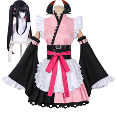 Noi Komazawa rosa Uniform Cosmic Princess Kaguya Noi Cosplay Outfit