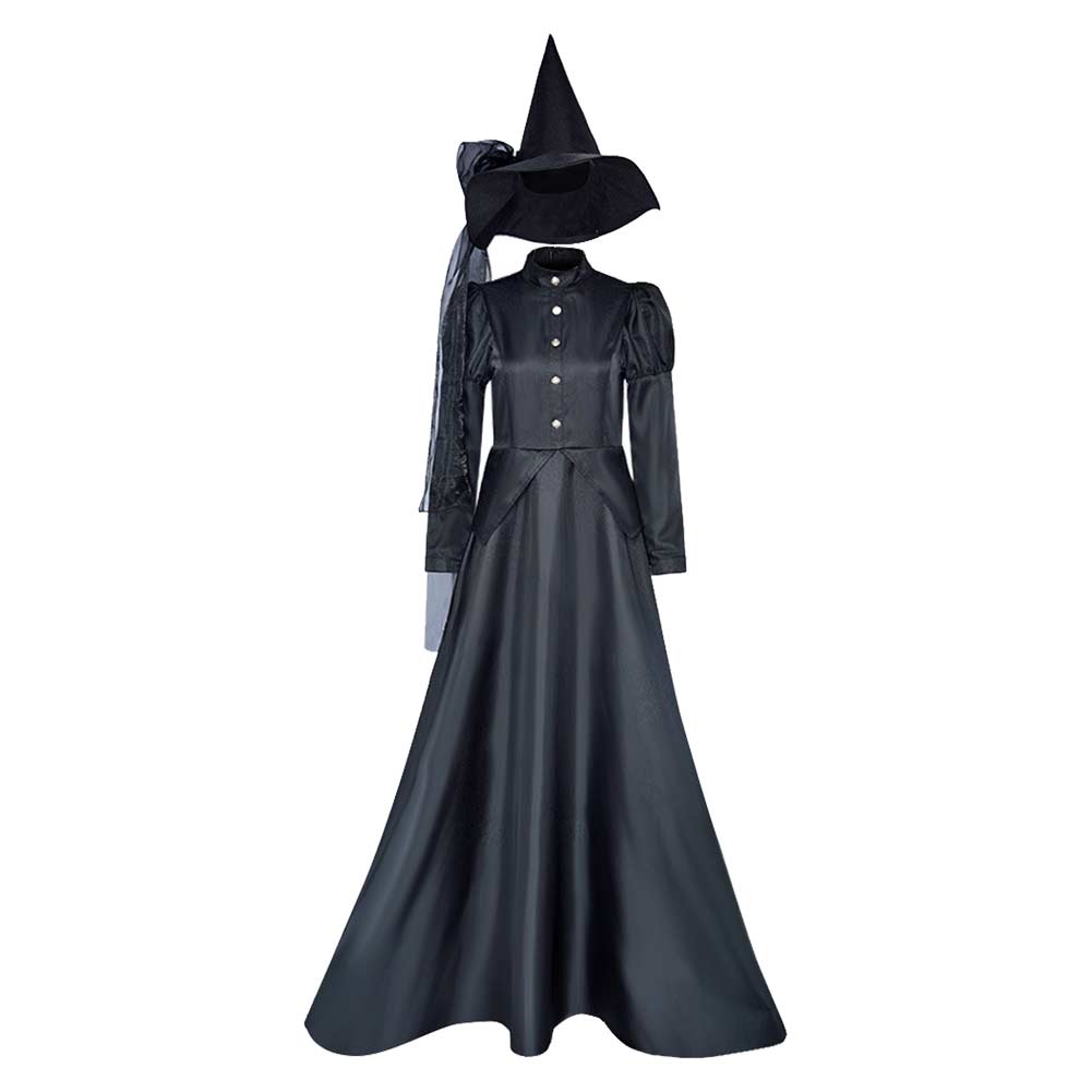 Wicked Hexe Elphaba schwarz Cosplay Kostüm Set