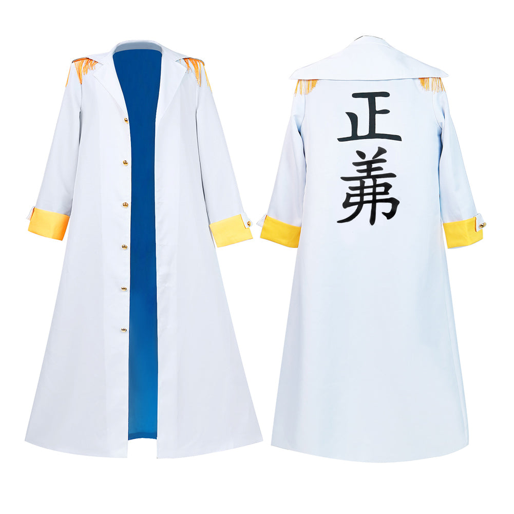 Admiral Mantel One Piece Admiral Of The Navy Cosplay Kostüm Halloween Karneval Outfits