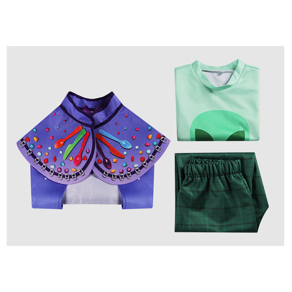 Elio Jungen Kinder Kostüm Set mit Umhang Cosplay Outfits
