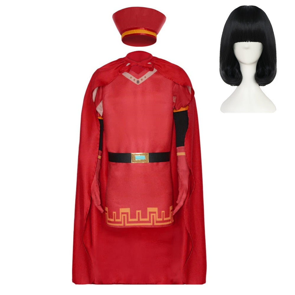 Shrek Lord Farquaad Kostüm Cosplay Halloween Karneval Outfit
