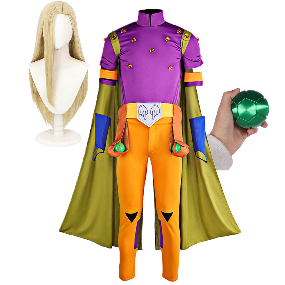 Gyro Zeppeli Kostüm Set JoJo‘s Bizarre Adventure Cosplay Outfit