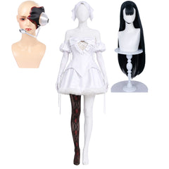 Sua weiß Kleid ALIEN STAGE Sua Zombie Stage Cosplay Outfit