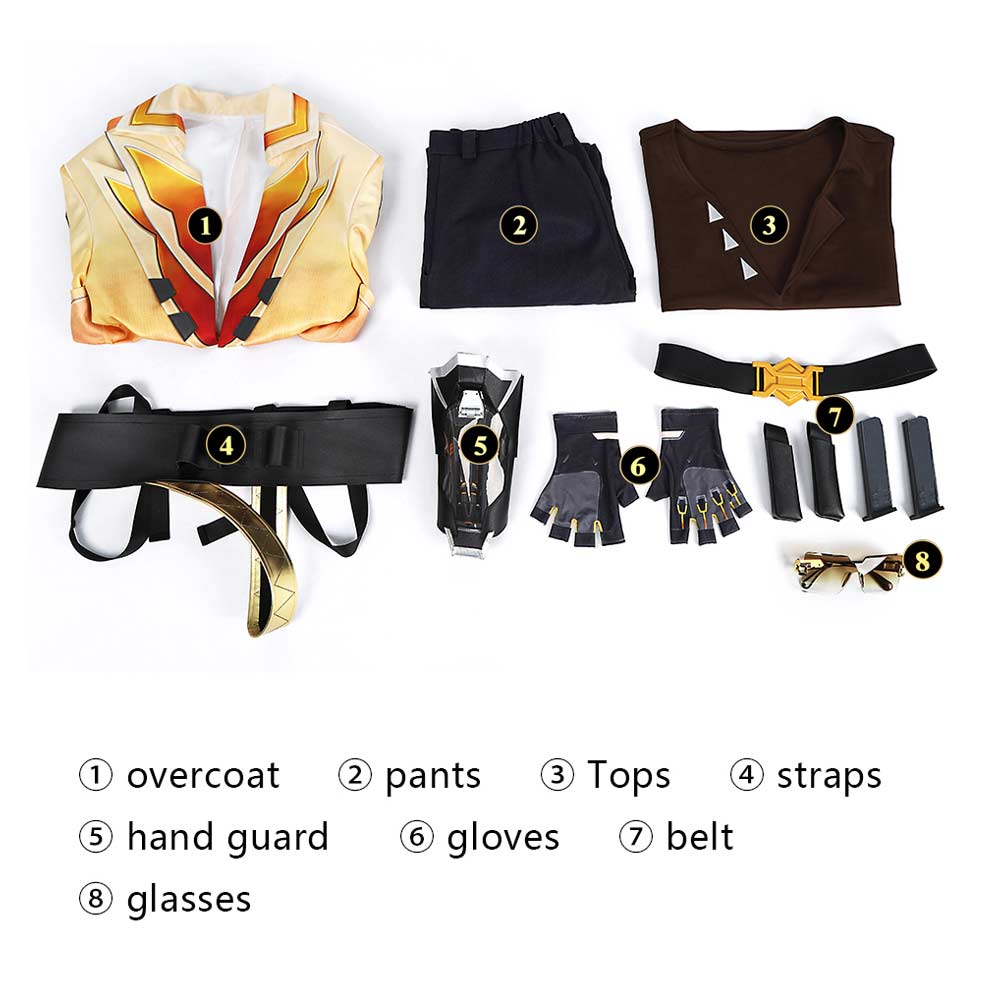 VALORANT TEJO Kostüm Cosplay Halloween Karneval Outfits