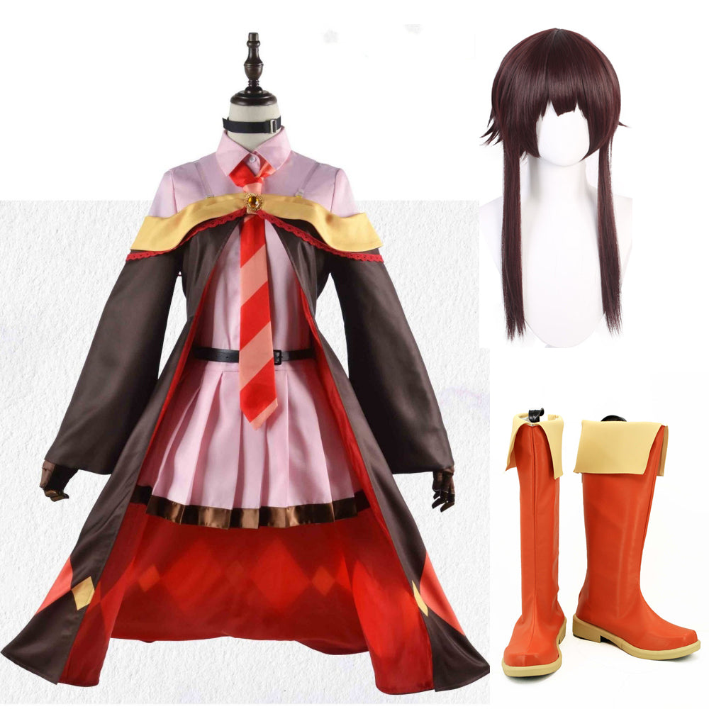 Megumin Konosuba: An Explosion on This Wonderful World Cosplay Kostüm Halloween Karneval Outfits
