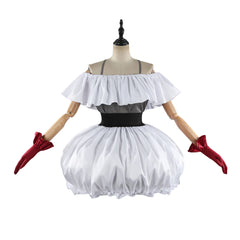 Kana Arima weiß Kleid OSHI NO KO Kana Kostüm Set  Karneval Outfits