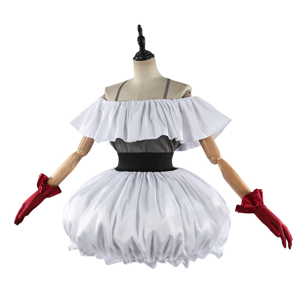 Kana Arima weiß Kleid OSHI NO KO Kana Kostüm Set  Karneval Outfits