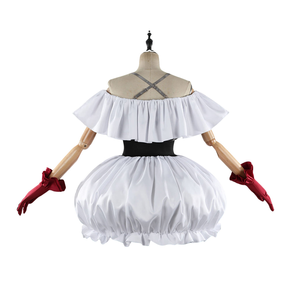 Kana Arima weiß Kleid OSHI NO KO Kana Kostüm Set  Karneval Outfits