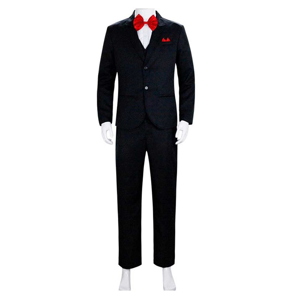 Saw X Tobin Bell Jigsaw Cosplay Halloween Karneval Kostüm Set