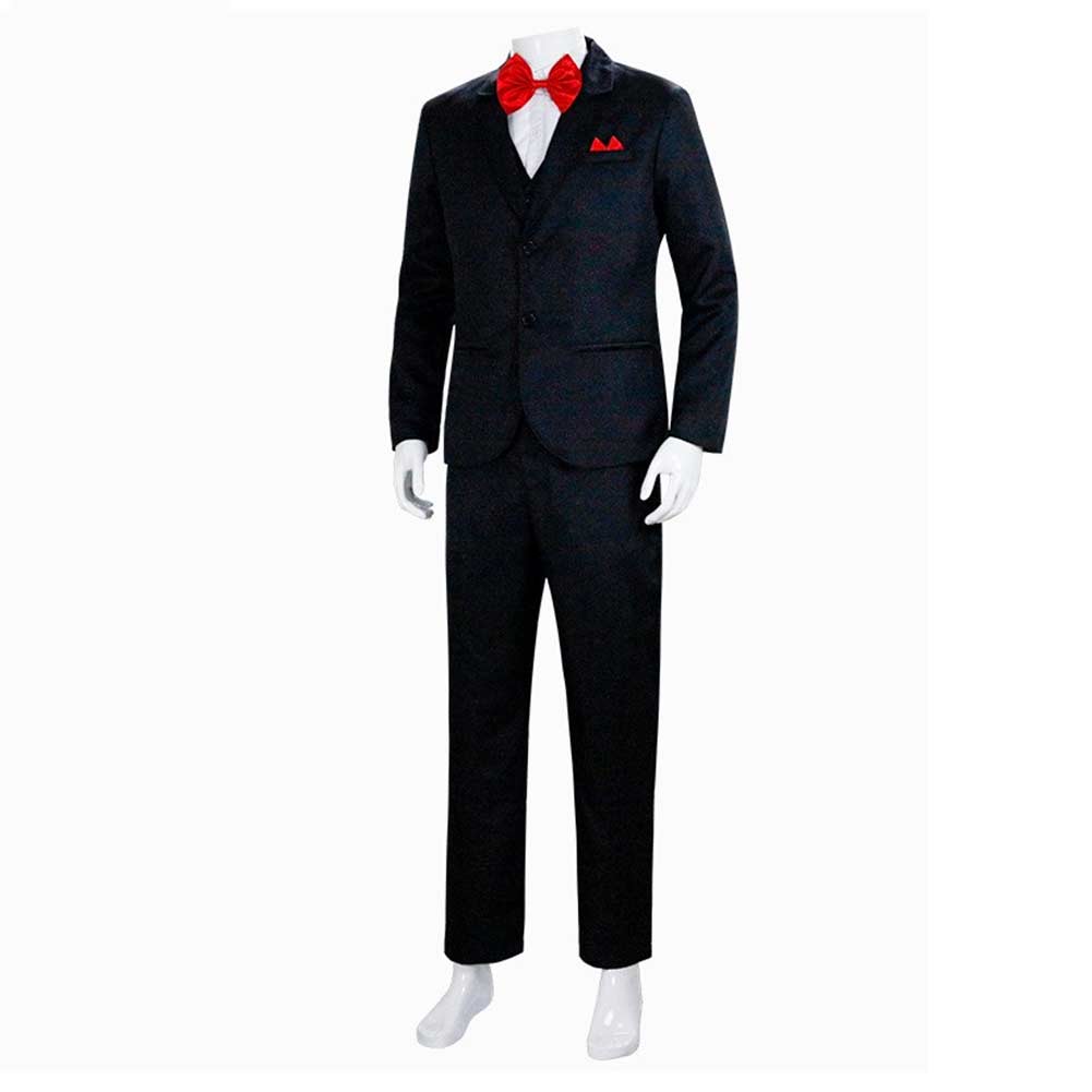 Saw X Tobin Bell Jigsaw Cosplay Halloween Karneval Kostüm Set