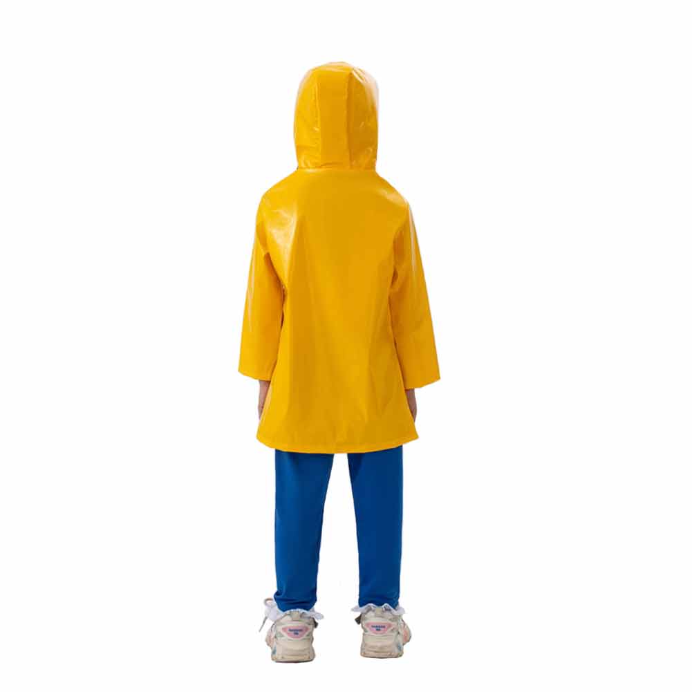 Mädchen Coraline Coraline Jones Cosplay Kostüm Halloween Karneval Outfits