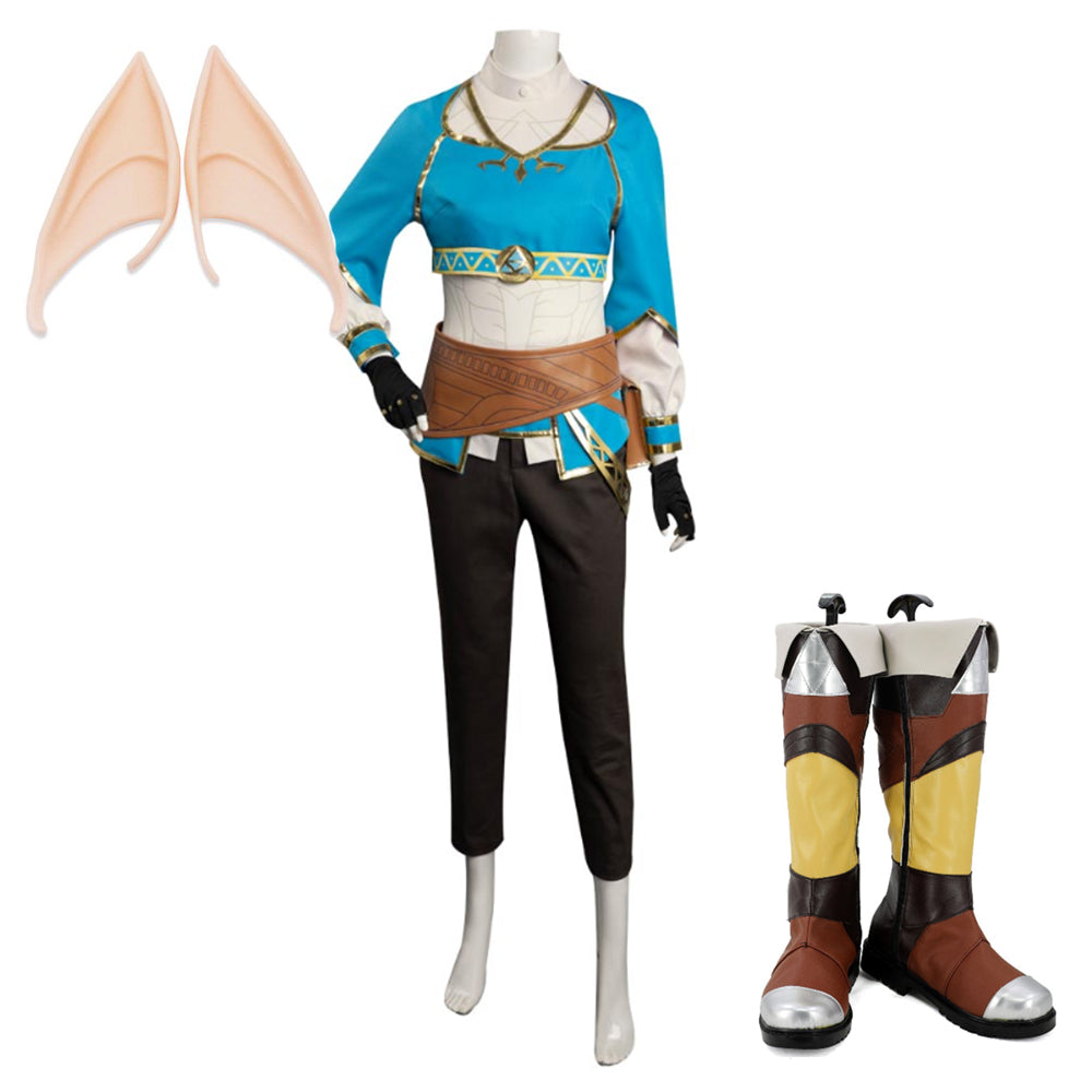 The Legend of Zelda Prinzessin Zelda Cosplay Kostüm Halloween Karneval Outfits