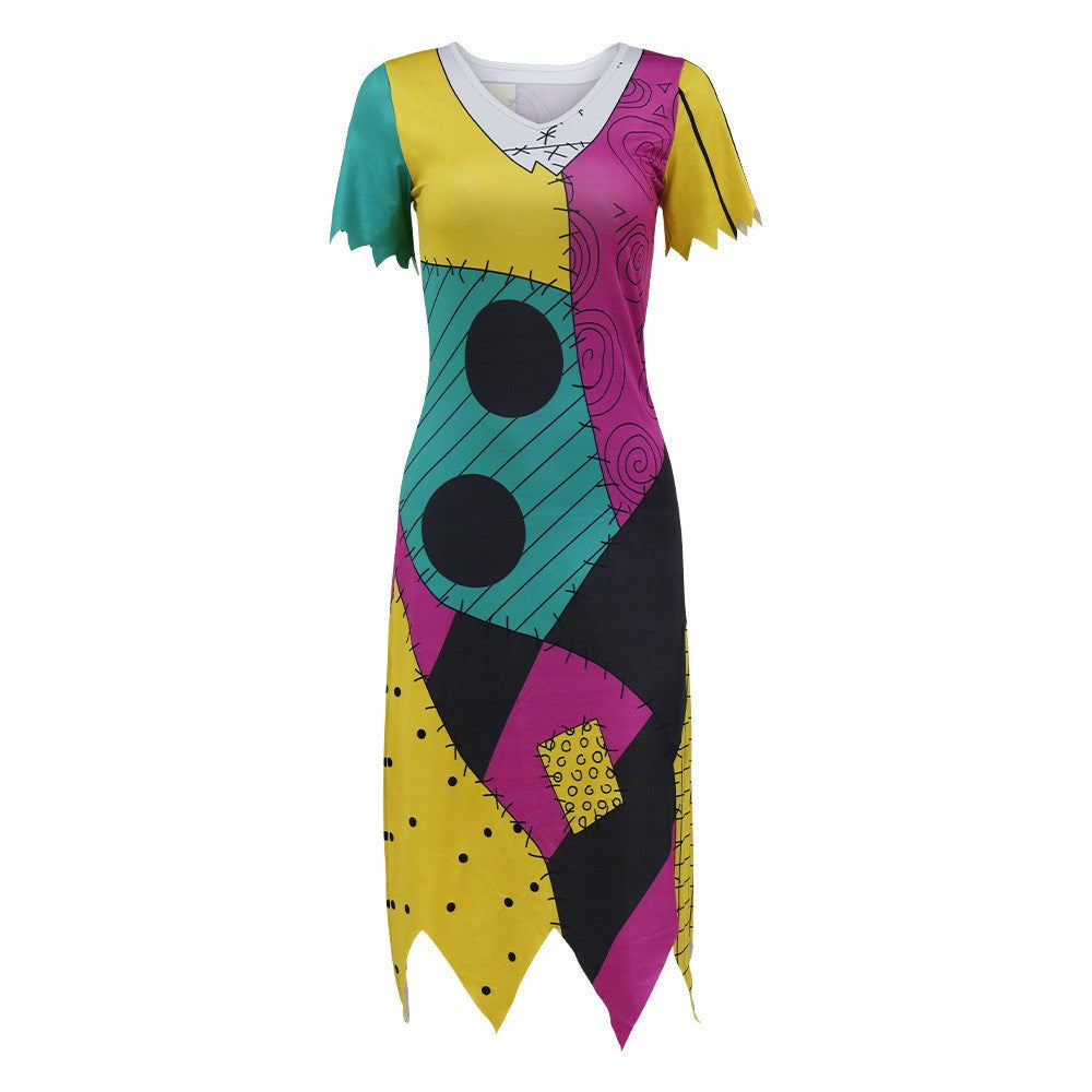 Sally Kostüm Set The Nightmare Before Christmas Sally Outfit