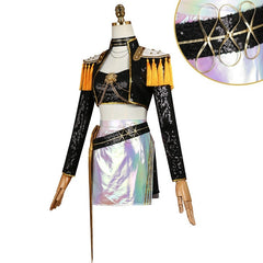 Mira Golden Kostüm KPop Demon Hunters HUNTRIX Mira Cosplay Outfits