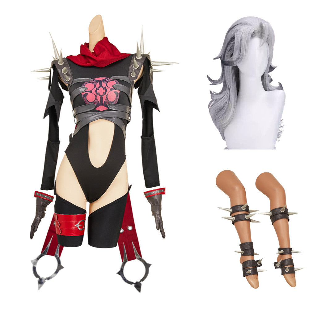 Invisible Woman Susan Storm rot Kostüm Cosplay Outfits