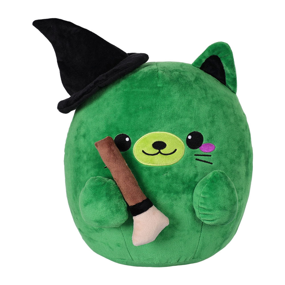 40CM Wicked Elphaba Plüschtier mit Hexenhut Kuscheltier Puppe als Geschenk