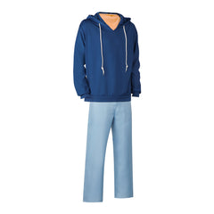 Solo Leveling Sung Jinwoo blau Kostüm Cosplay Outfits