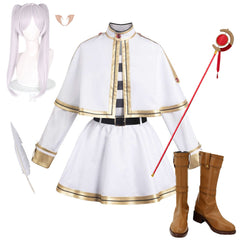 Frieren – Nach dem Ende der Reise Frieren Cosplay Kostüm Halloween Karneval Outfits