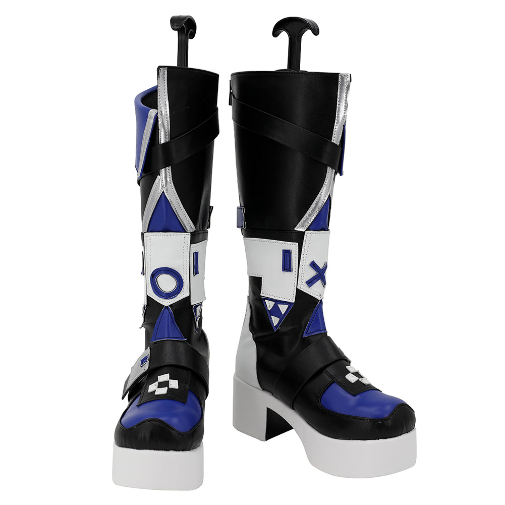 Silver Wolf Schuhe Honkai: Star Rail Silver Wolf Cosplay Stiefel