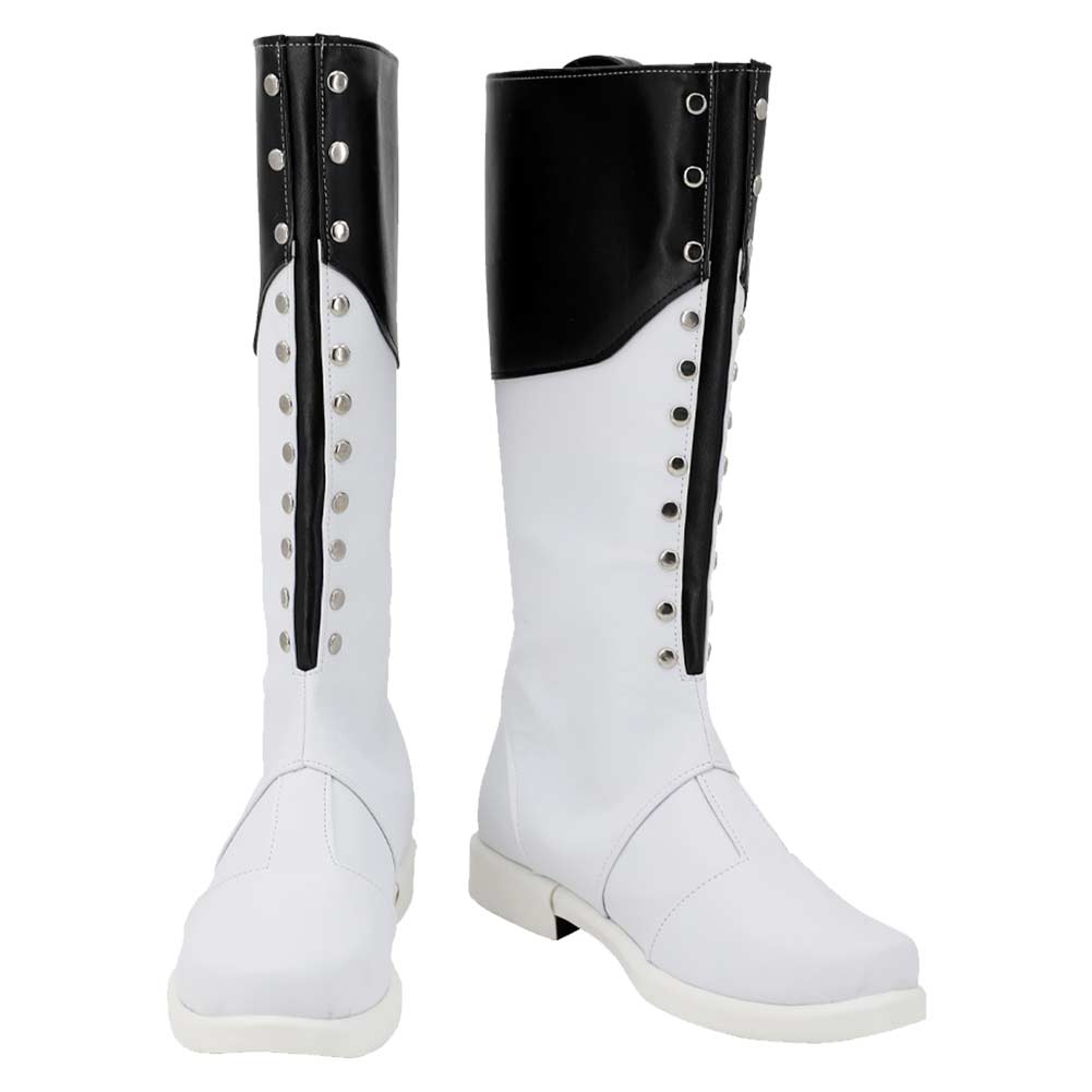 Bleach Yhwach Stiefel Cosplay Schuhe Weiß