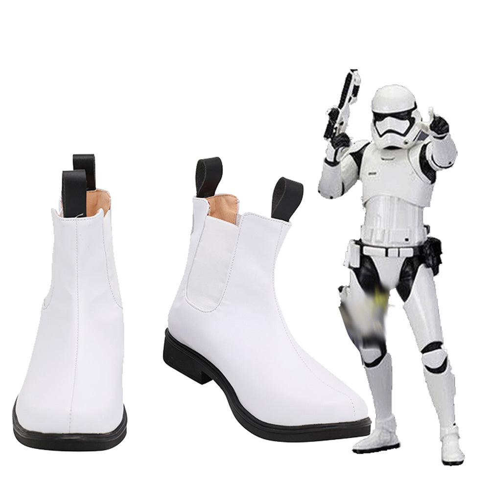 Imperial Stormtrooper Stiefel STs Cosplay Schuhe weiß