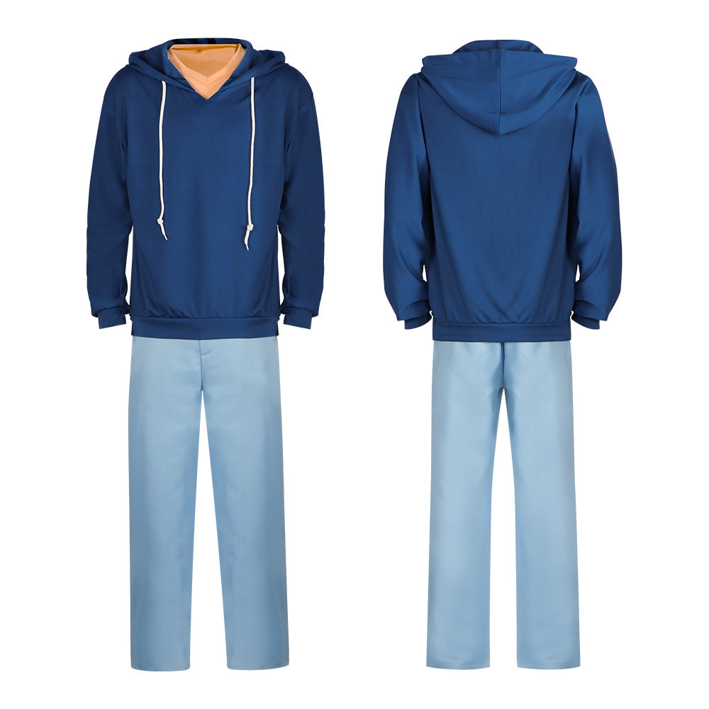Solo Leveling Sung Jinwoo blau Kostüm Cosplay Outfits