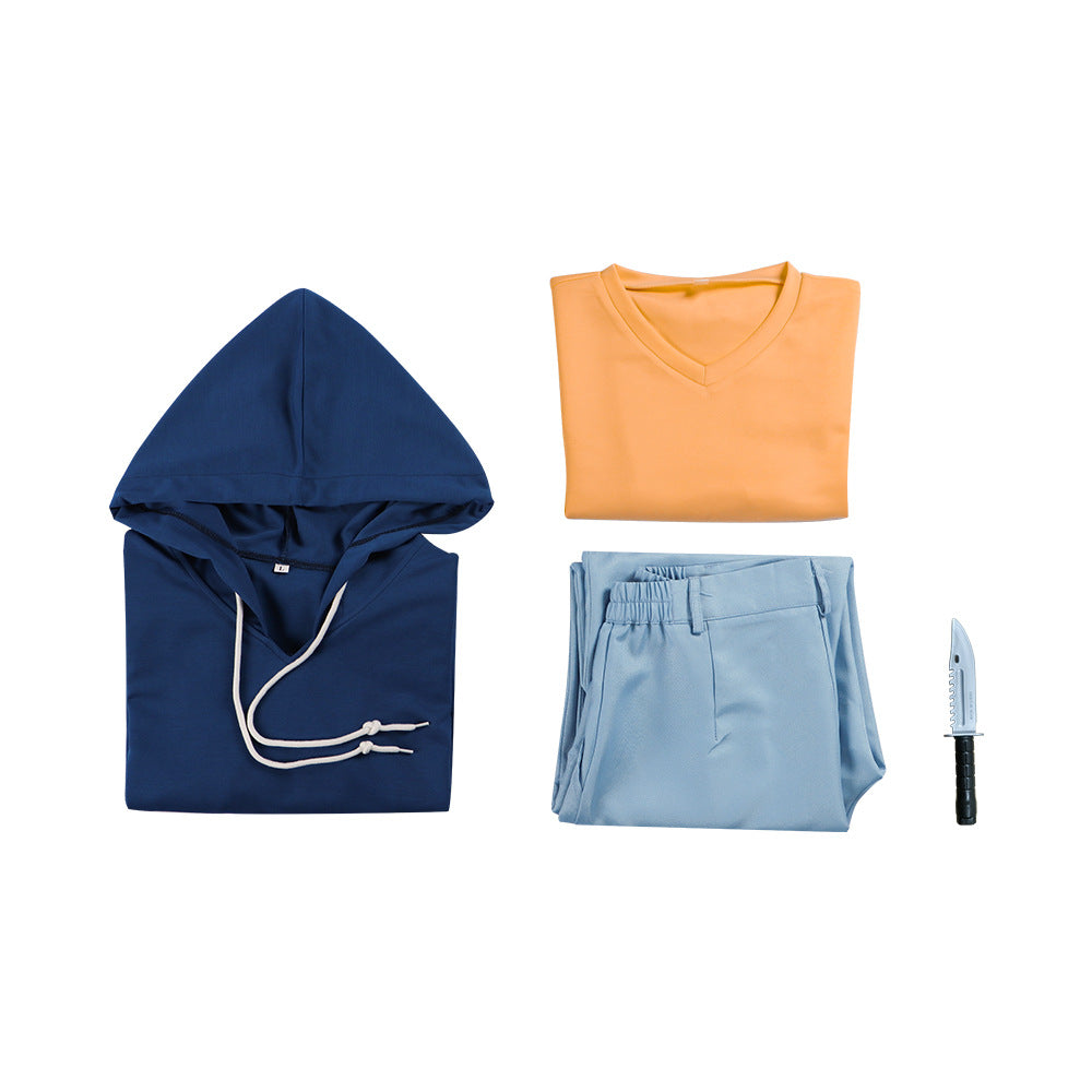 Solo Leveling Sung Jinwoo blau Kostüm Cosplay Outfits